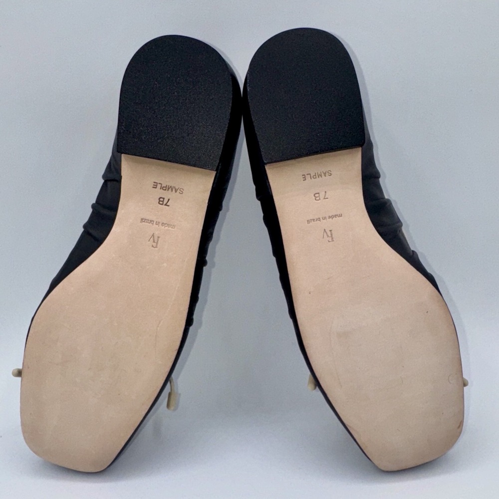 Frances Valentine Loafers Women's Size 7 B Blue Leather Limited Edition Sample - Picture 7 of 14